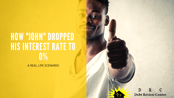 How "John" Reduced His Interest Rate from 36% to Zero