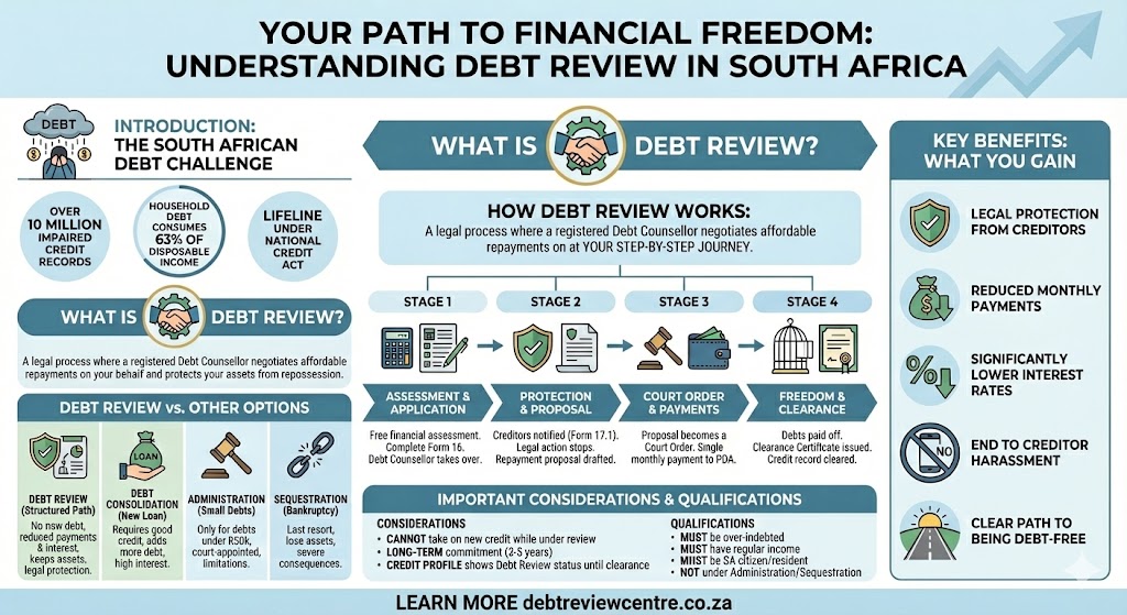 The Complete Guide to Debt Review in South Africa: Understanding Your Path to Financial Freedom